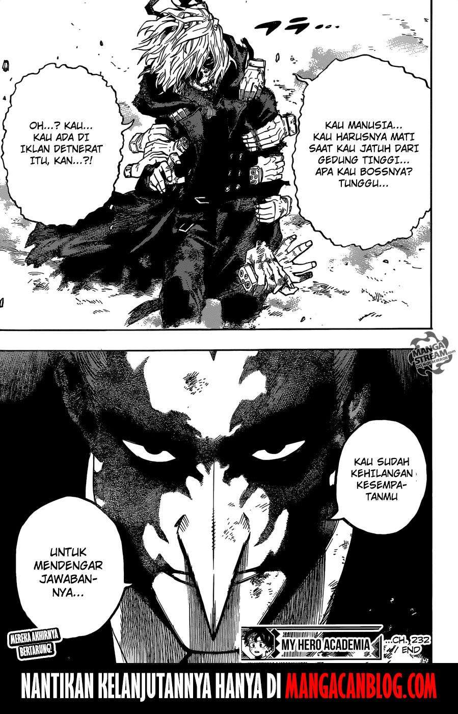 Boku no Hero Academia Chapter 232 - halaman 15