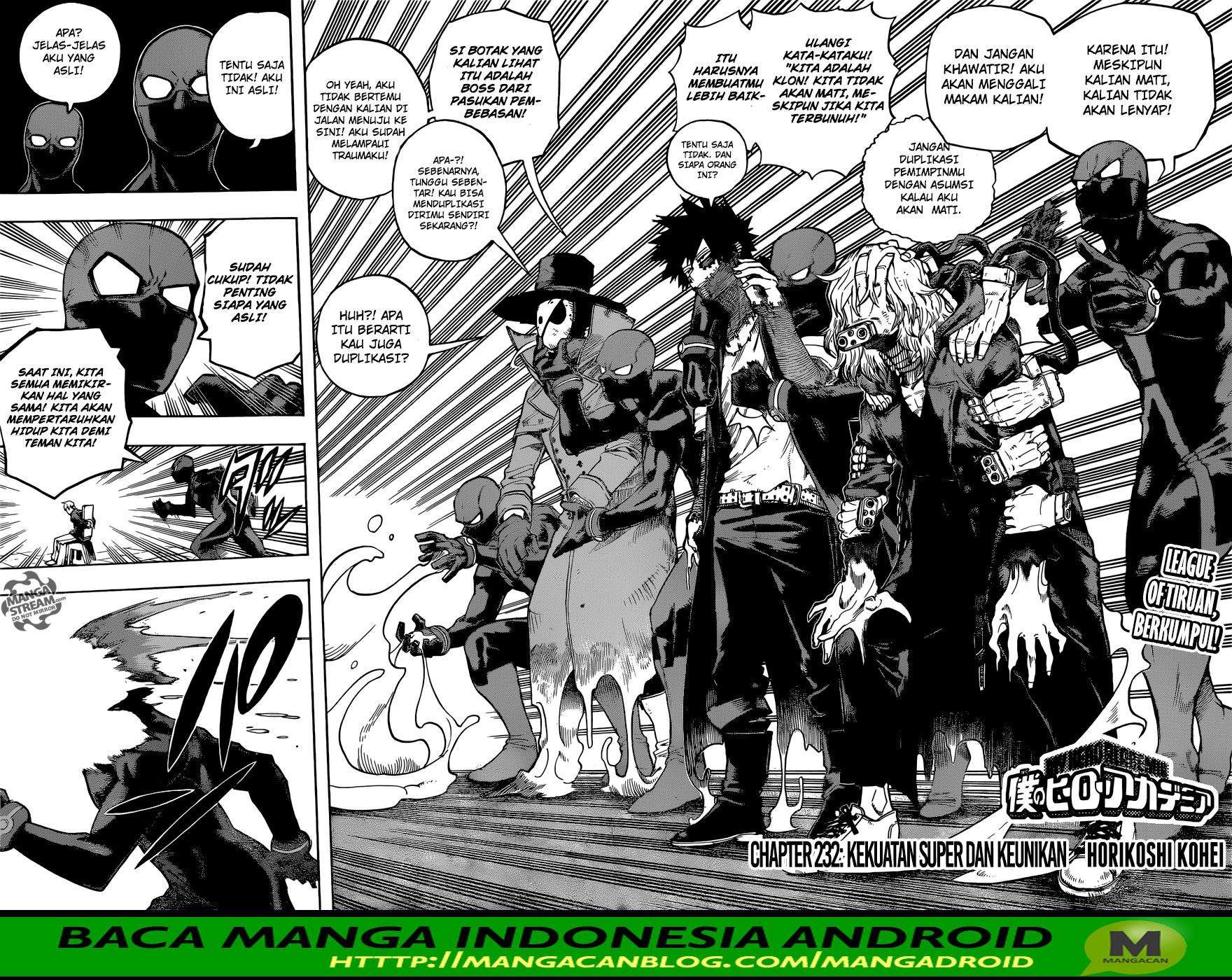 Boku no Hero Academia Chapter 232 - halaman 3