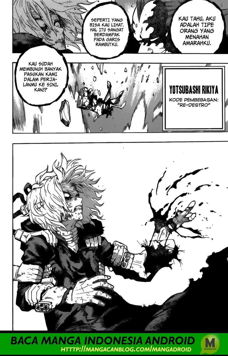 Boku no Hero Academia Chapter 233 - halaman 15