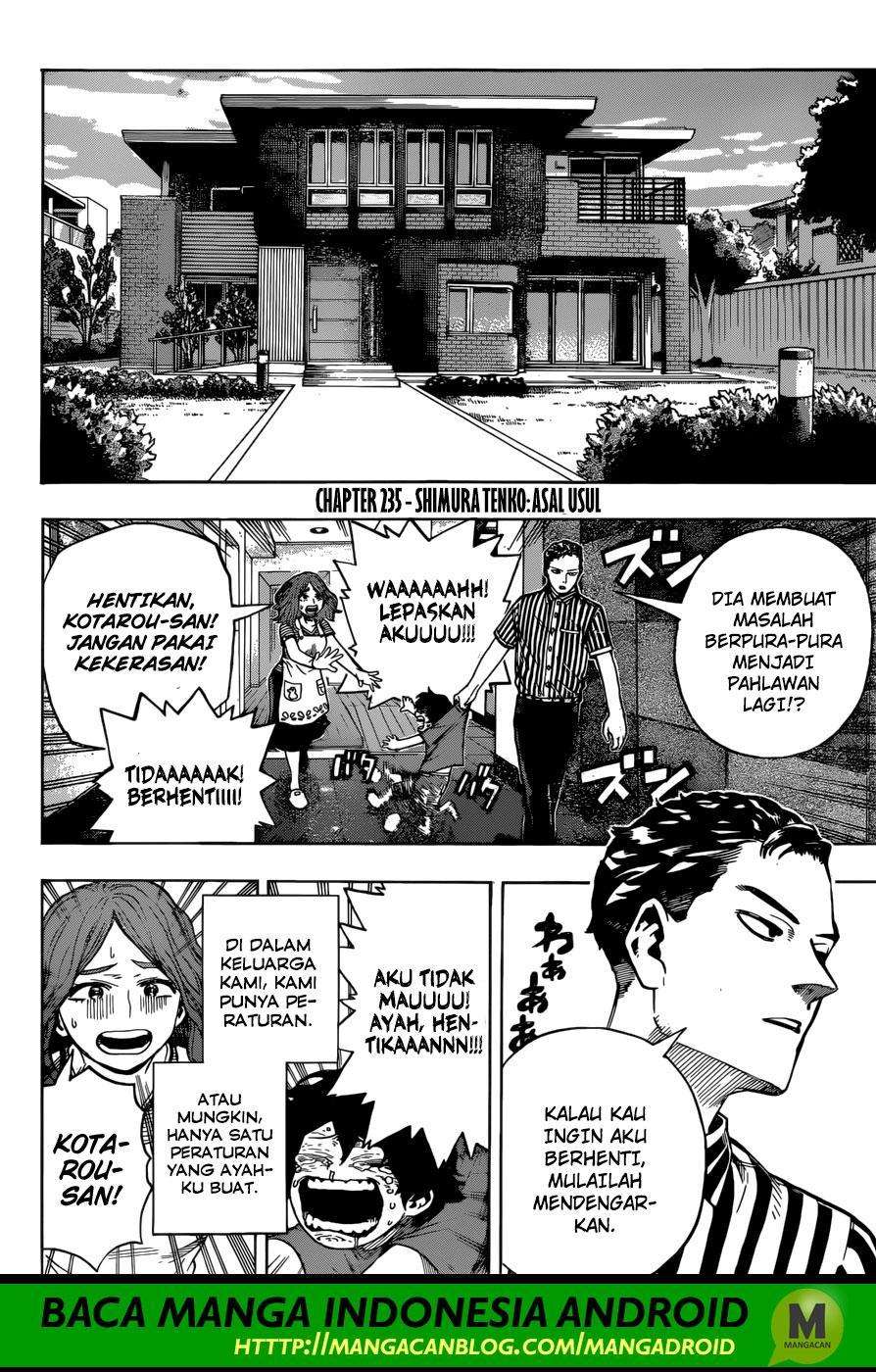 Boku no Hero Academia Chapter 235 - halaman 6