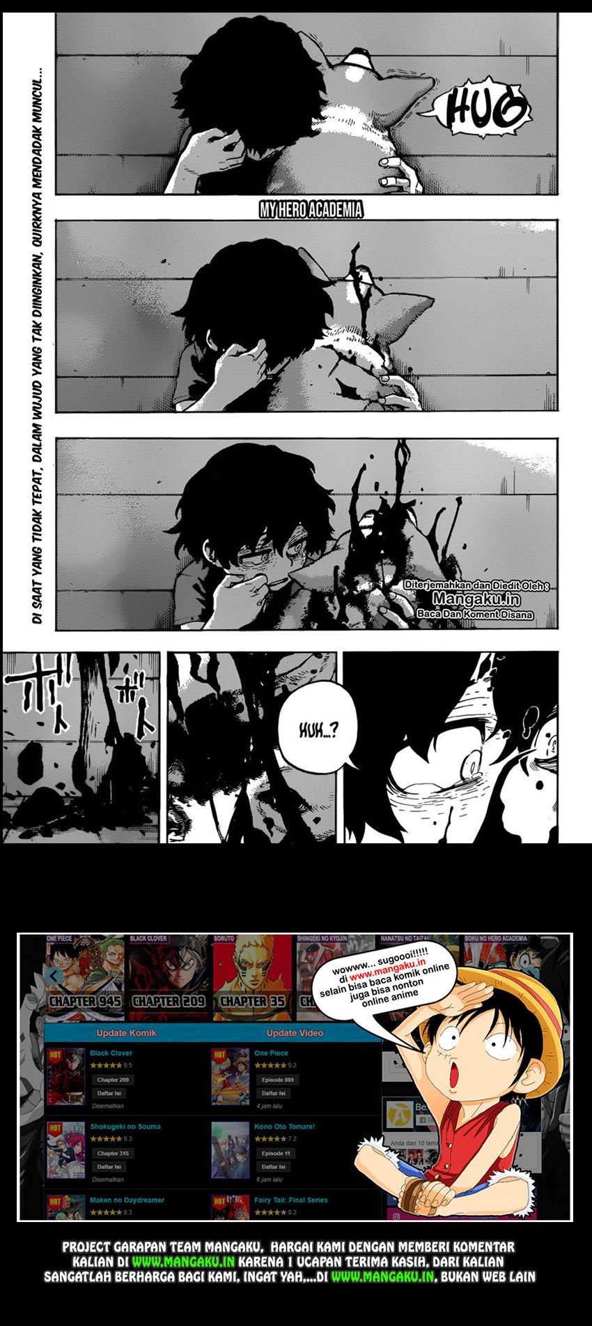 Boku no Hero Academia Chapter 236 - halaman 2