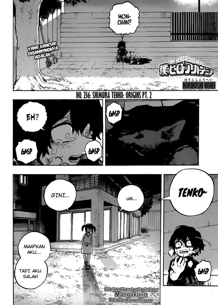 Boku no Hero Academia Chapter 236 - halaman 3
