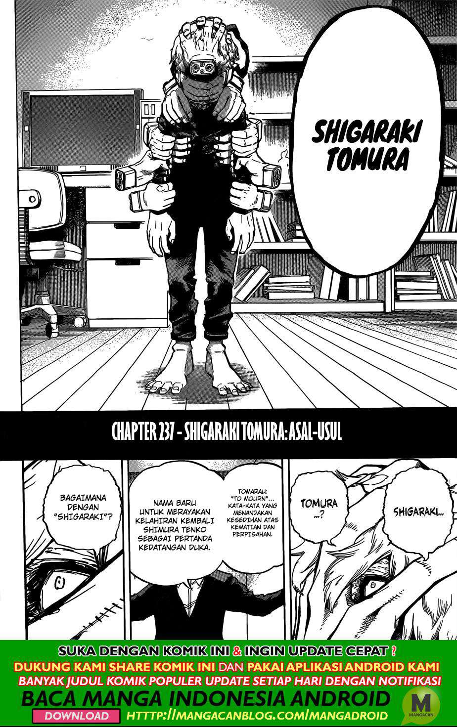 Boku no Hero Academia Chapter 237 - halaman 12
