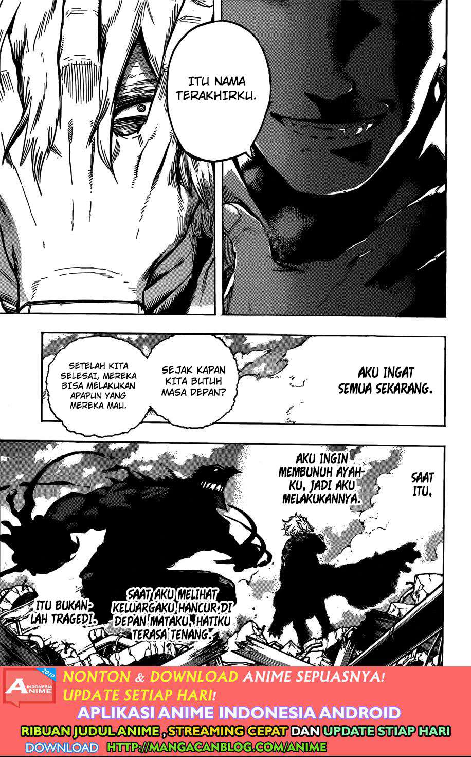 Boku no Hero Academia Chapter 237 - halaman 13