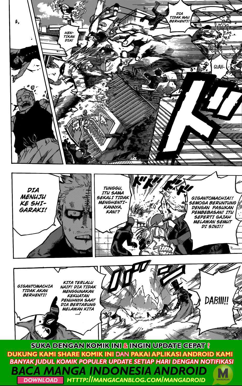 Boku no Hero Academia Chapter 237 - halaman 14