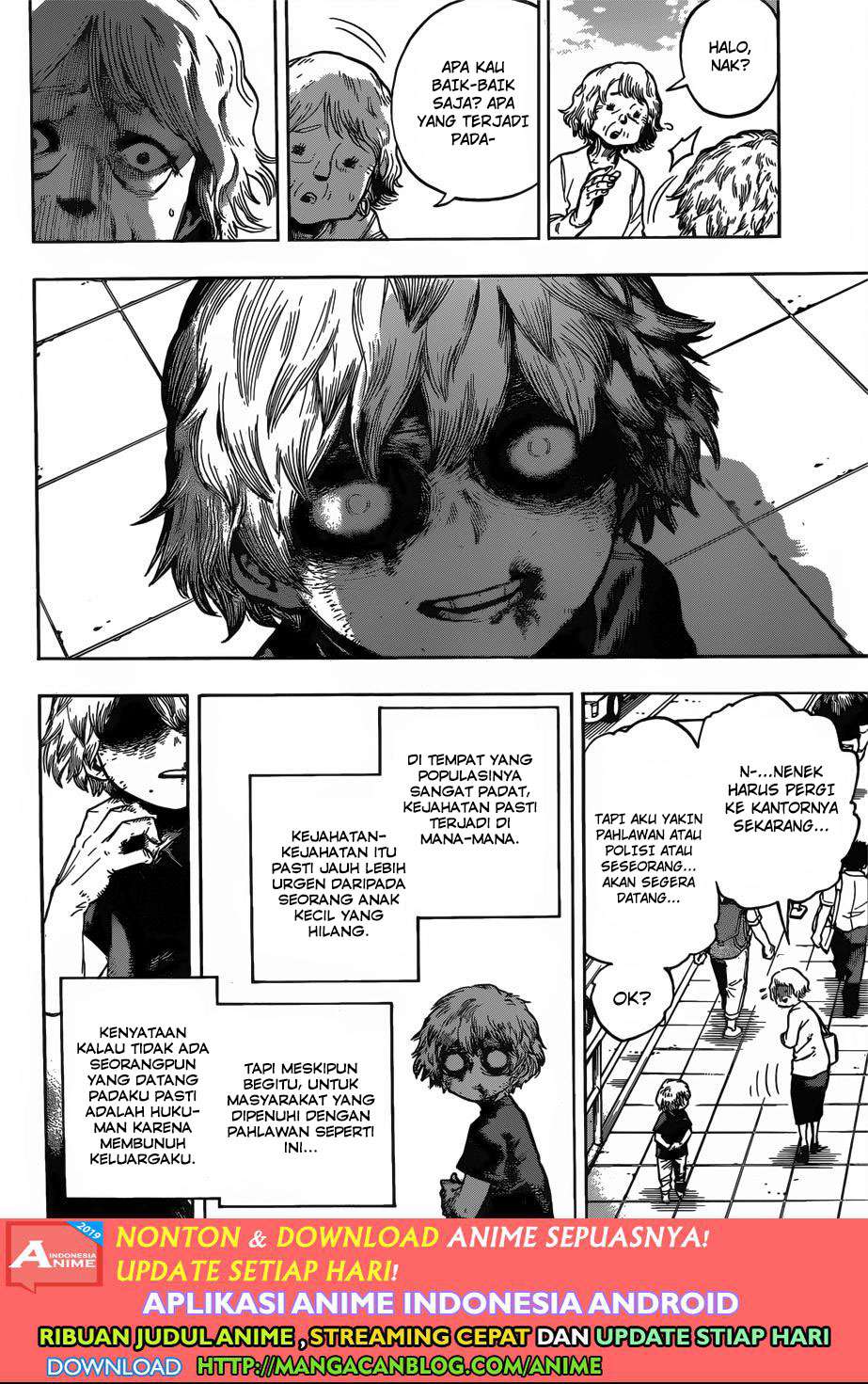 Boku no Hero Academia Chapter 237 - halaman 2
