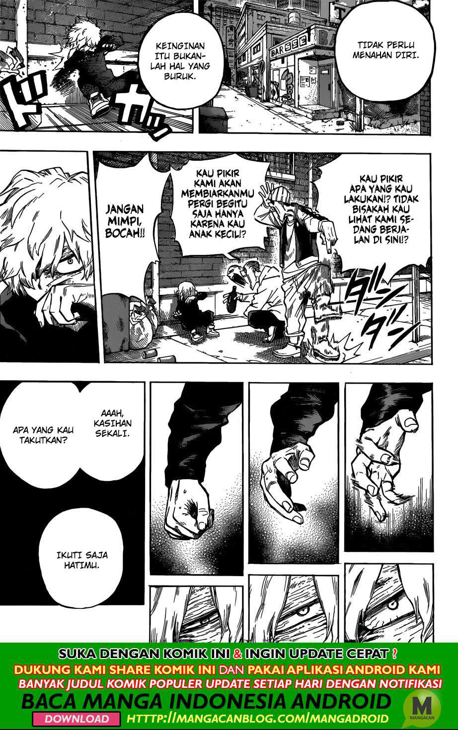 Boku no Hero Academia Chapter 237 - halaman 5
