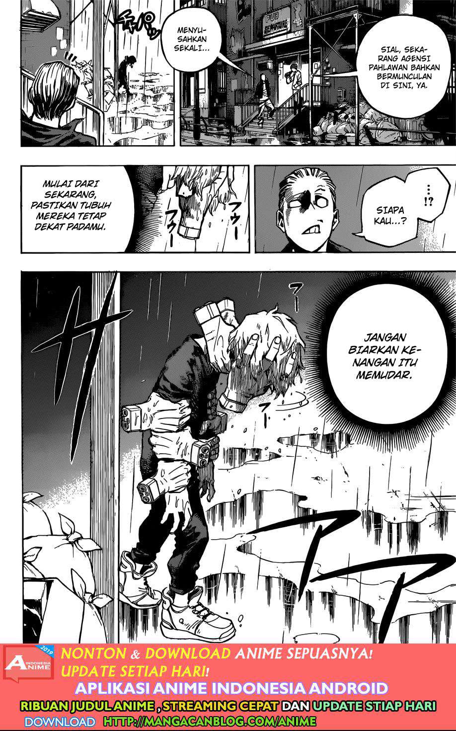 Boku no Hero Academia Chapter 237 - halaman 8