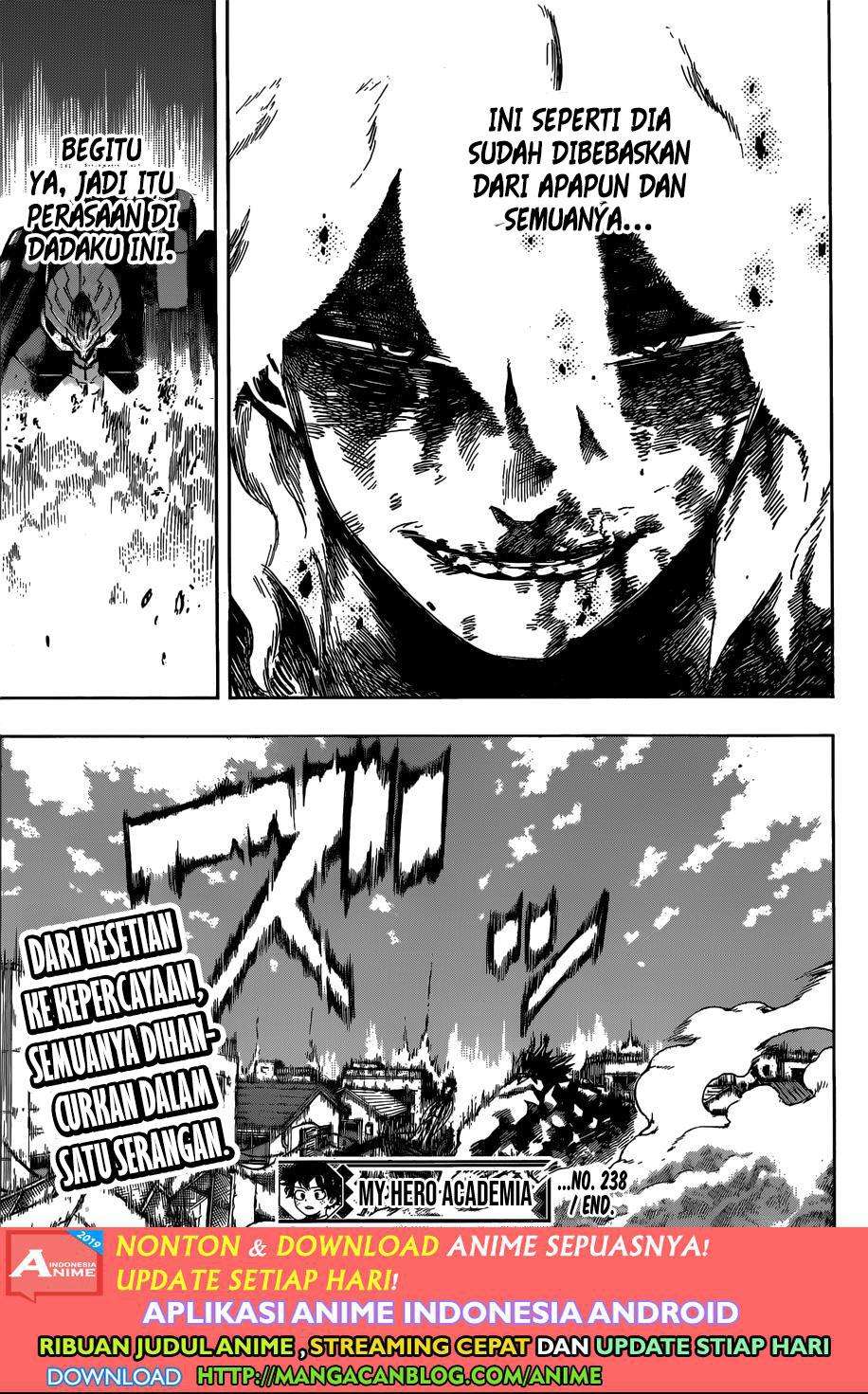 Boku no Hero Academia Chapter 238 - halaman 12