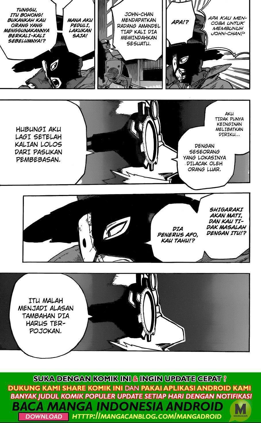 Boku no Hero Academia Chapter 238 - halaman 8