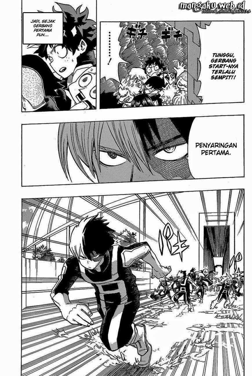 Boku no Hero Academia Chapter 24 - halaman 12