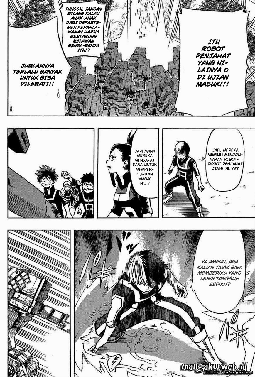 Boku no Hero Academia Chapter 24 - halaman 17