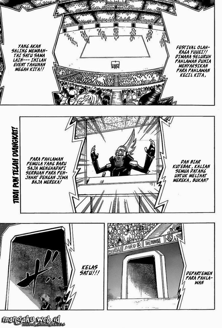 Boku no Hero Academia Chapter 24 - halaman 3
