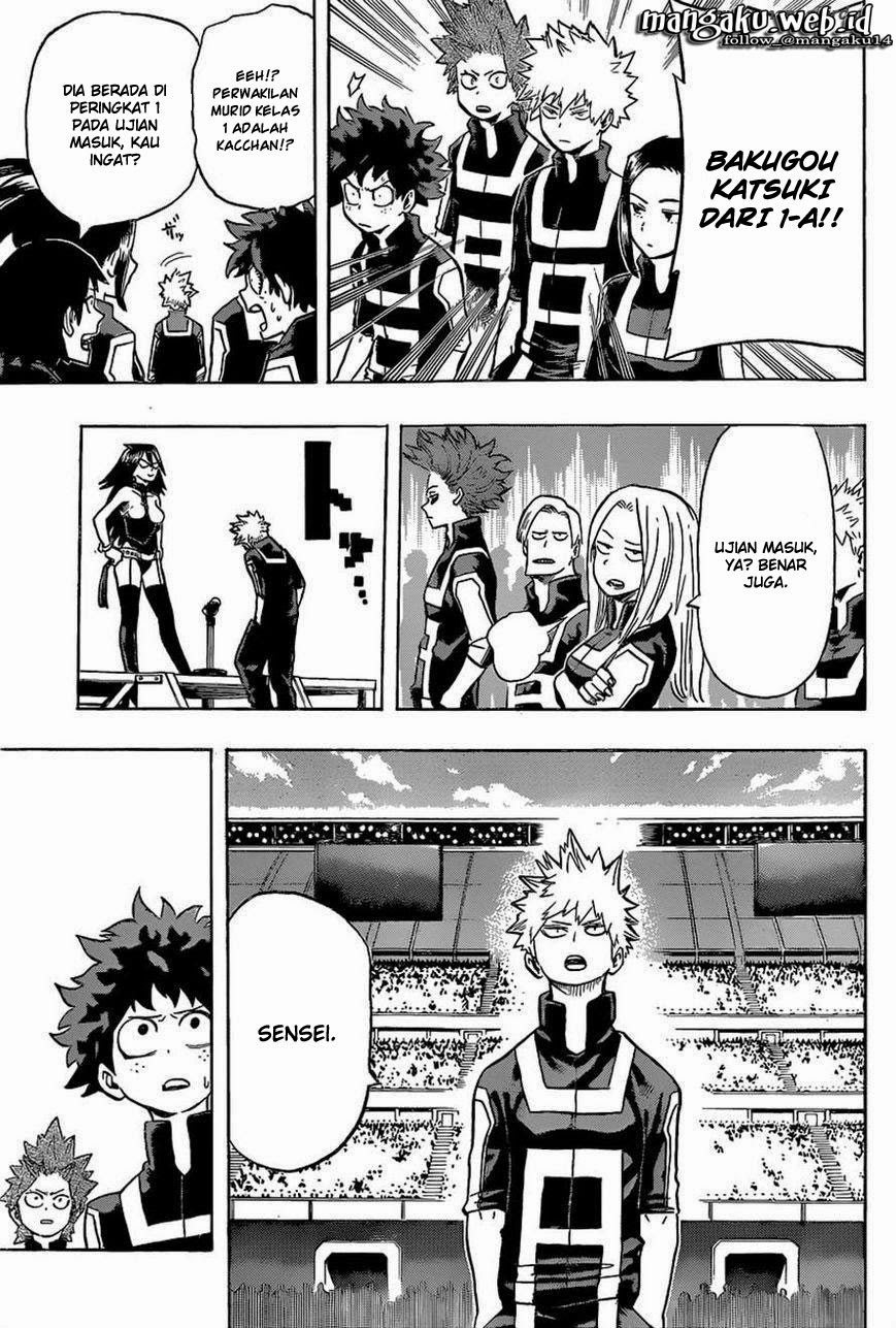 Boku no Hero Academia Chapter 24 - halaman 6