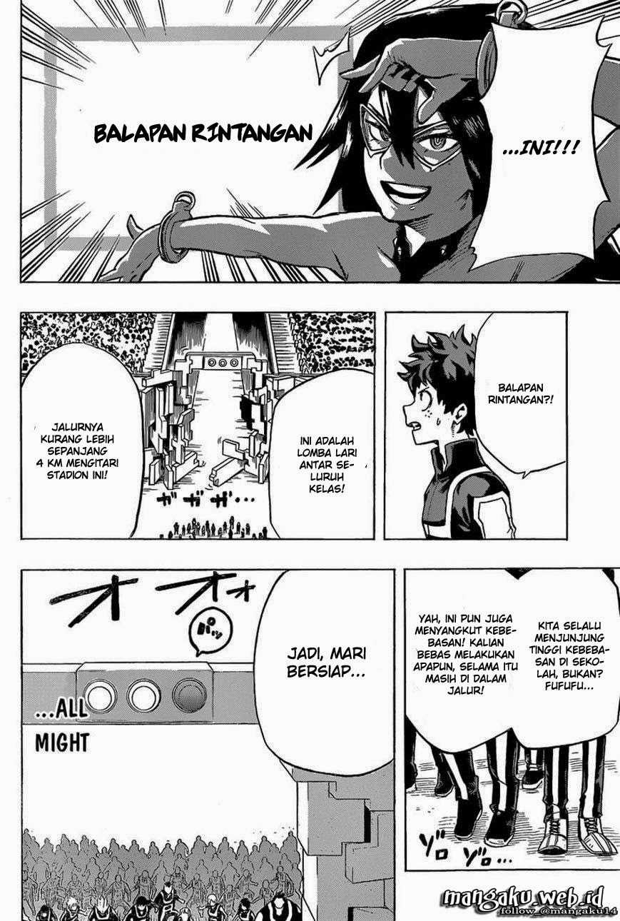 Boku no Hero Academia Chapter 24 - halaman 9
