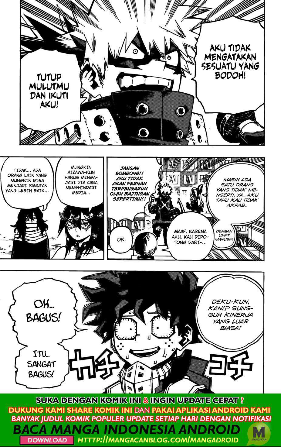Boku no Hero Academia Chapter 241 - halaman 13