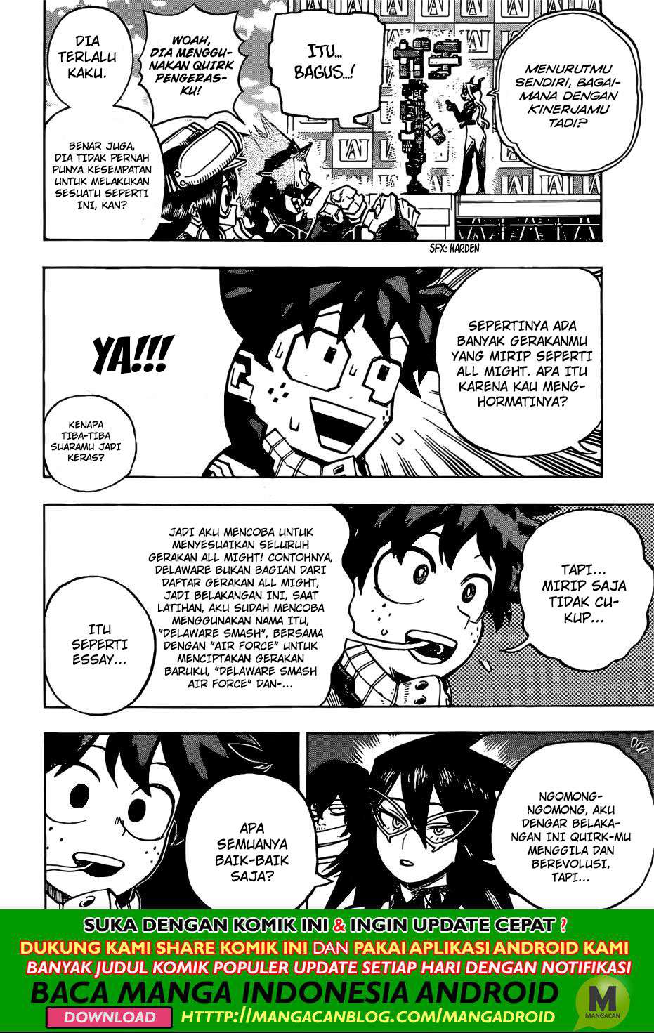 Boku no Hero Academia Chapter 241 - halaman 14