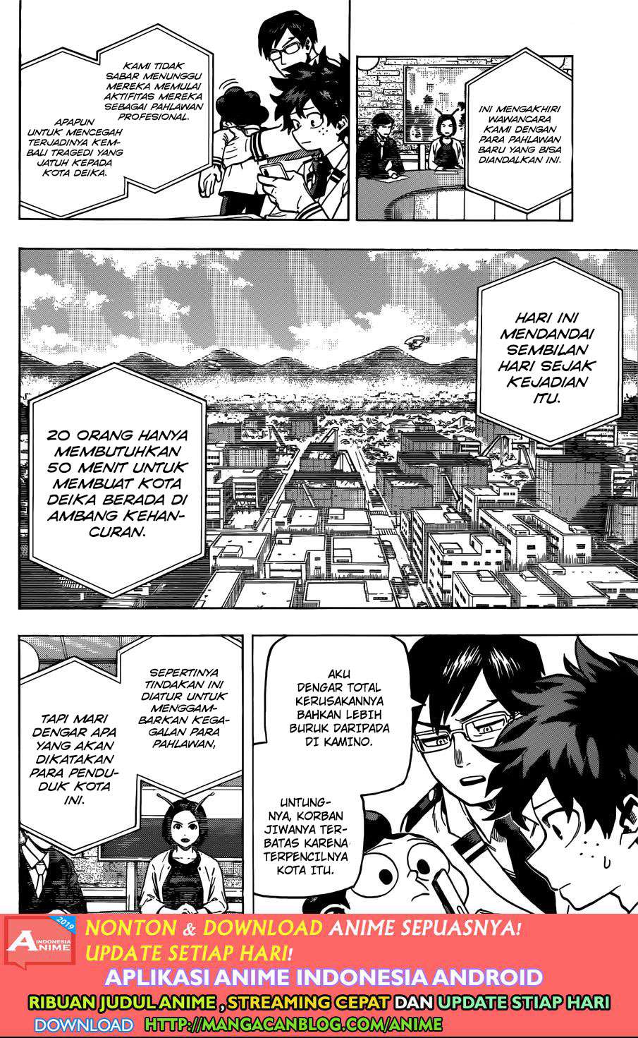 Boku no Hero Academia Chapter 241 - halaman 4