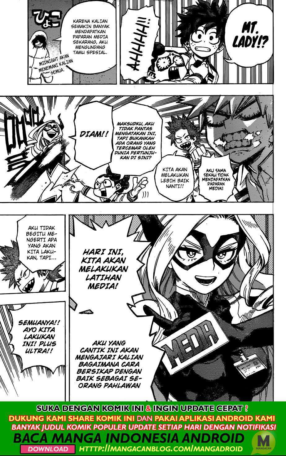 Boku no Hero Academia Chapter 241 - halaman 7