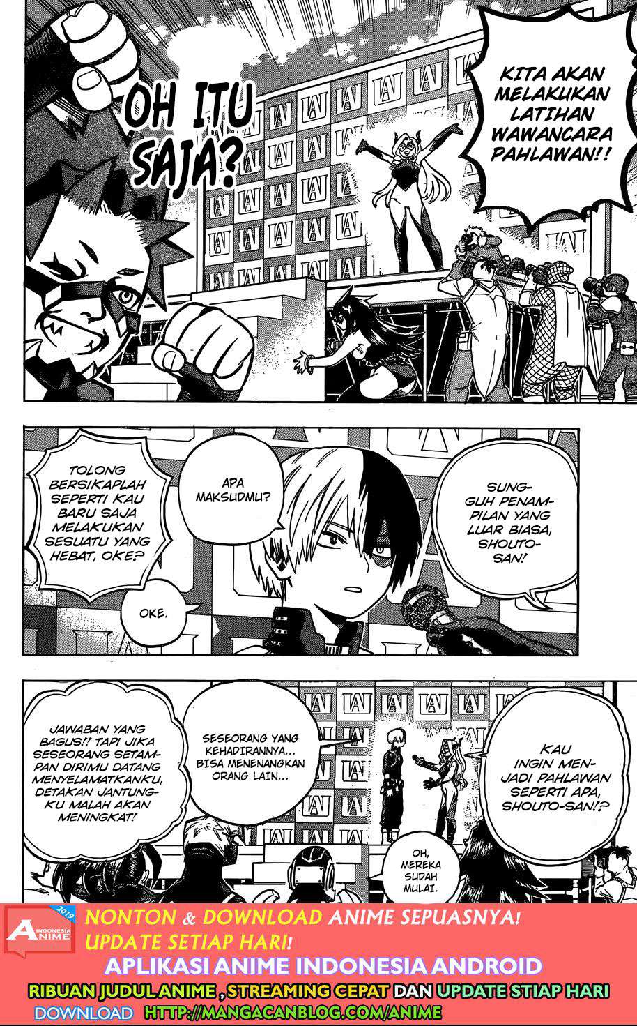 Boku no Hero Academia Chapter 241 - halaman 8