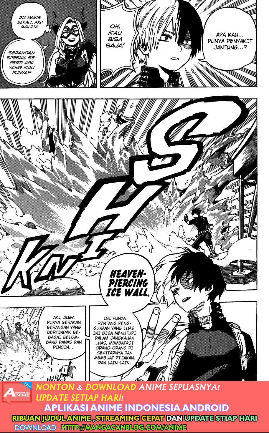 Boku no Hero Academia Chapter 241 - halaman 9
