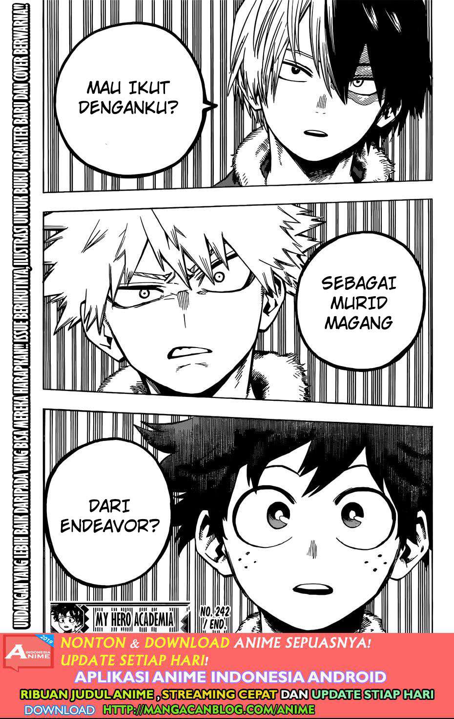 Boku no Hero Academia Chapter 242 - halaman 16