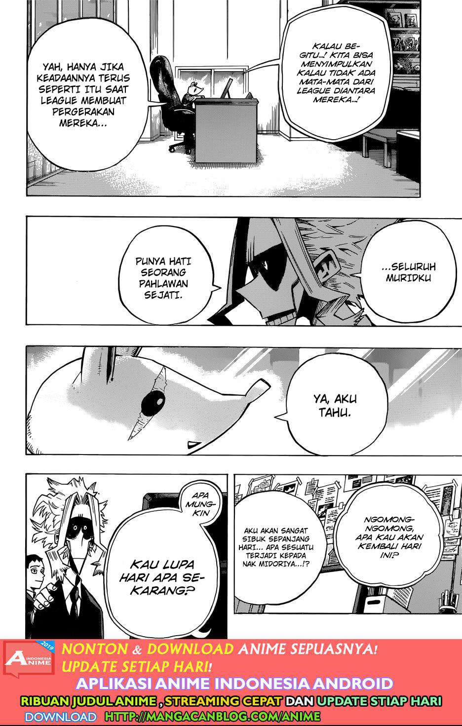 Boku no Hero Academia Chapter 242 - halaman 4