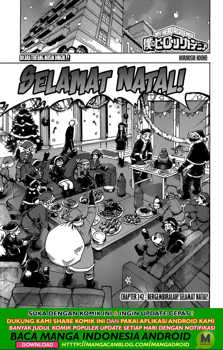 Boku no Hero Academia Chapter 242 - halaman 5