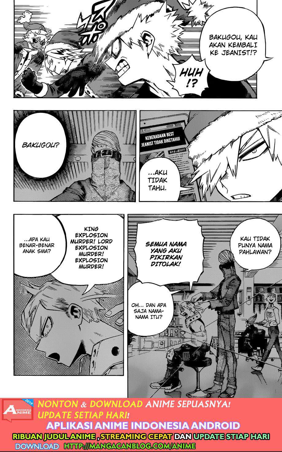 Boku no Hero Academia Chapter 242 - halaman 8