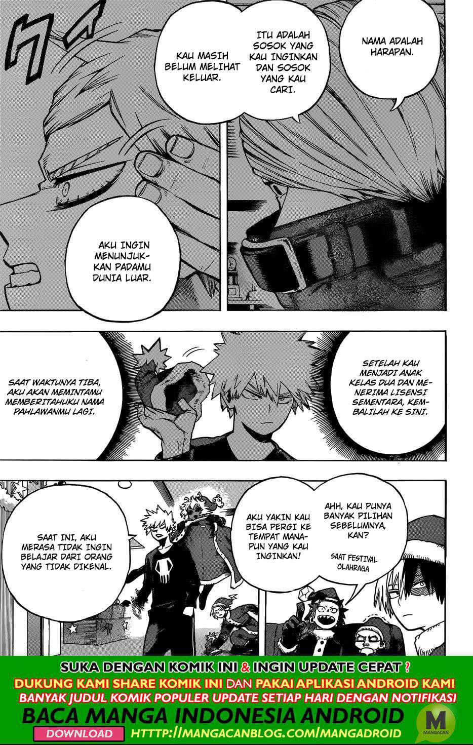 Boku no Hero Academia Chapter 242 - halaman 9
