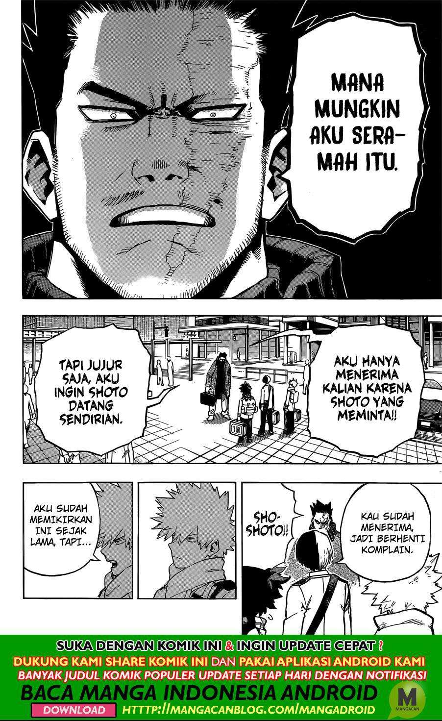 Boku no Hero Academia Chapter 243 - halaman 12