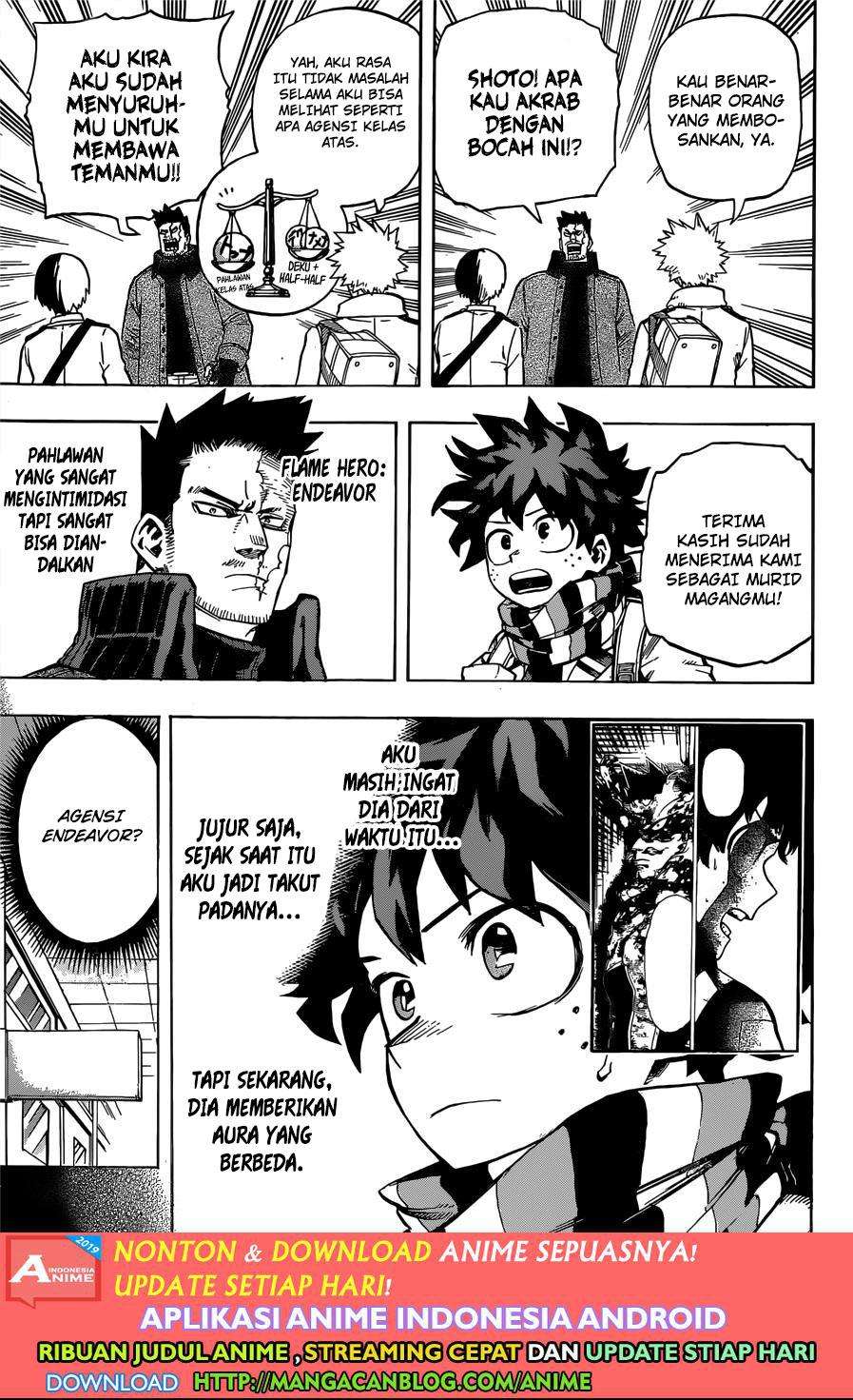 Boku no Hero Academia Chapter 243 - halaman 13