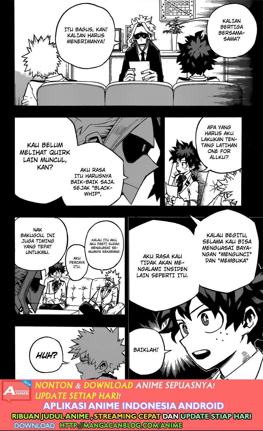 Boku no Hero Academia Chapter 243 - halaman 14