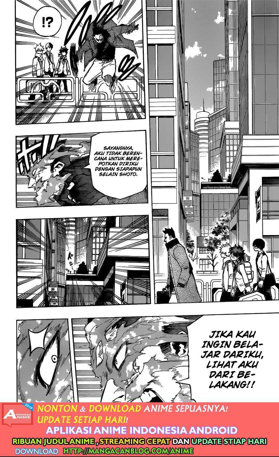 Boku no Hero Academia Chapter 243 - halaman 16