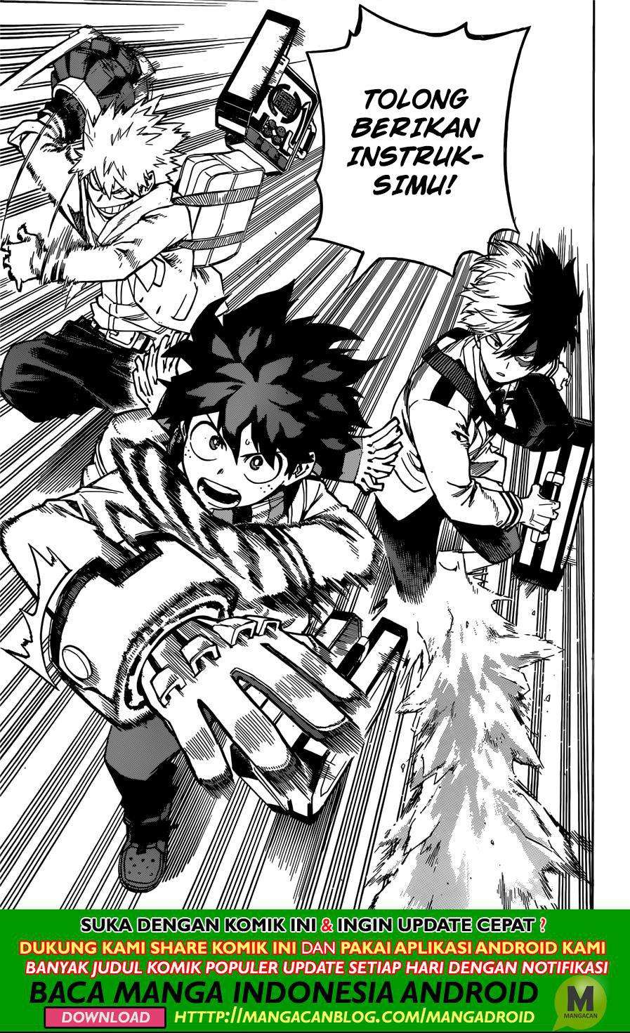 Boku no Hero Academia Chapter 243 - halaman 17