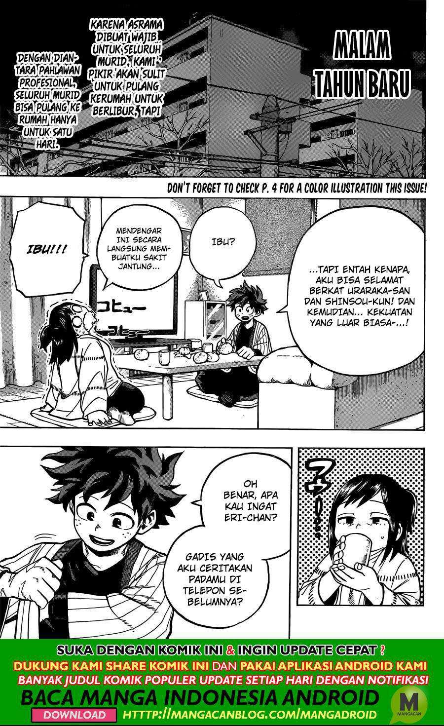 Boku no Hero Academia Chapter 243 - halaman 3