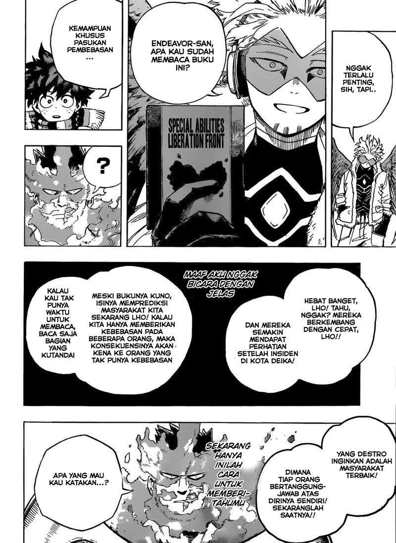Boku no Hero Academia Chapter 244 - halaman 17