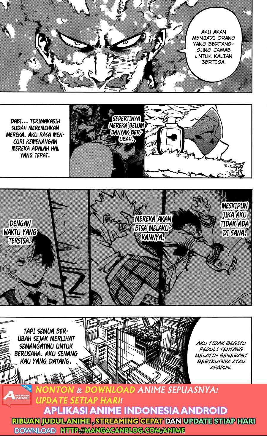 Boku no Hero Academia Chapter 246 - halaman 13