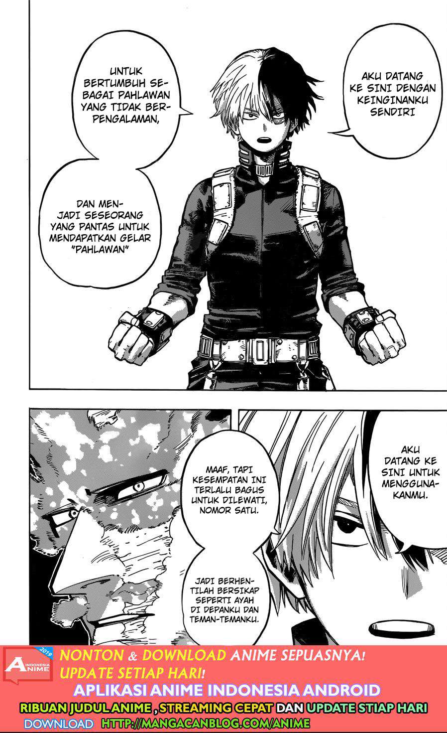 Boku no Hero Academia Chapter 247 - halaman 10