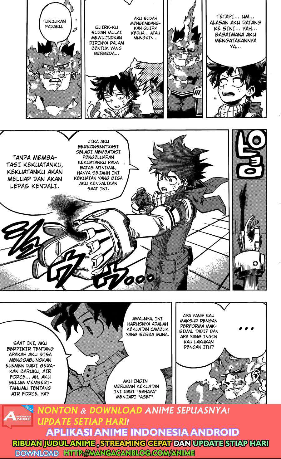 Boku no Hero Academia Chapter 247 - halaman 3