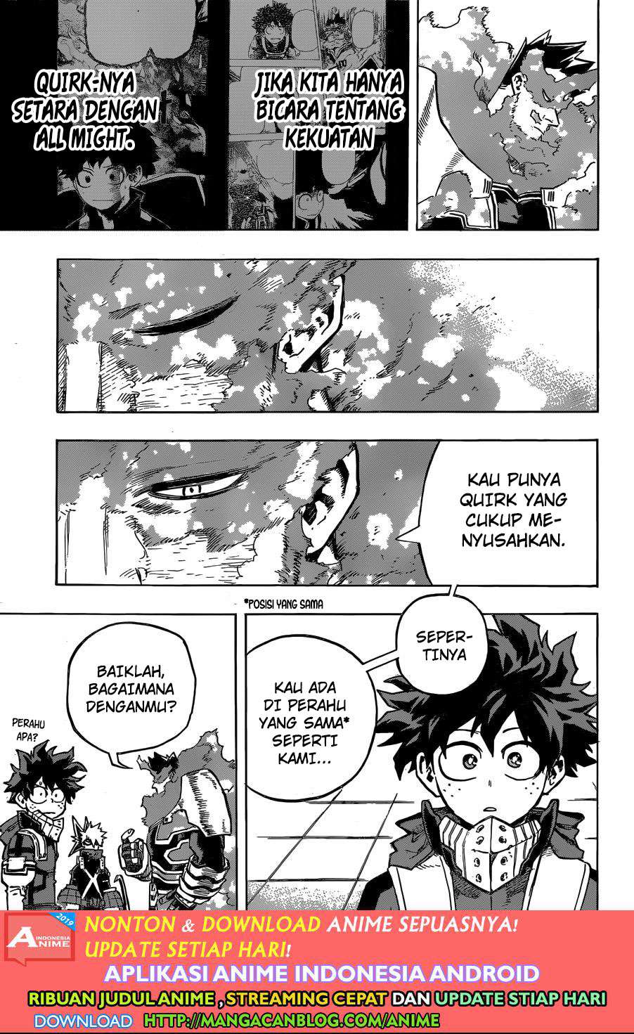 Boku no Hero Academia Chapter 247 - halaman 5