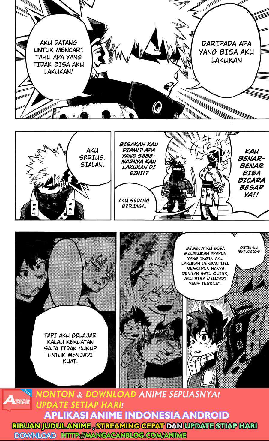 Boku no Hero Academia Chapter 247 - halaman 6