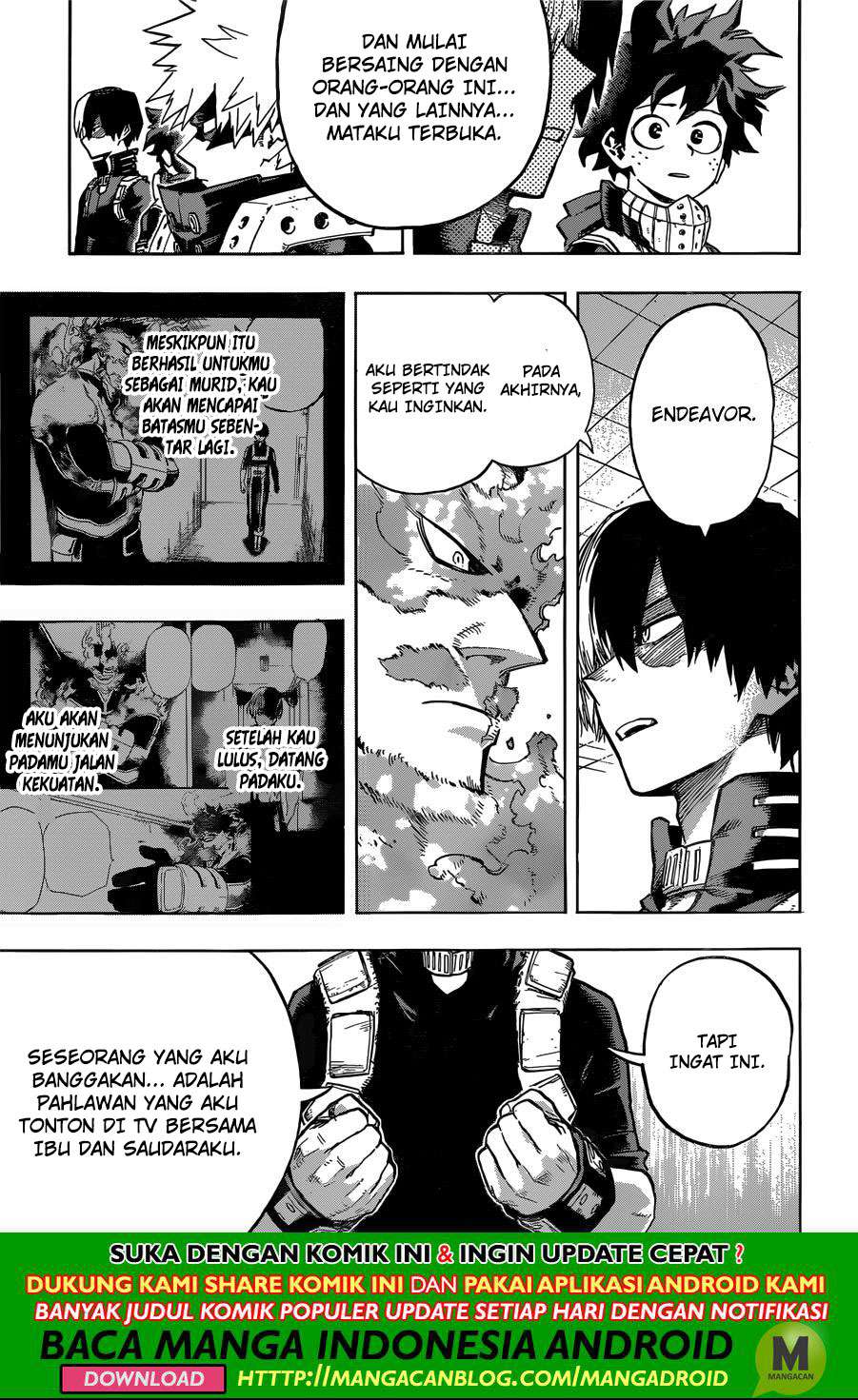Boku no Hero Academia Chapter 247 - halaman 9