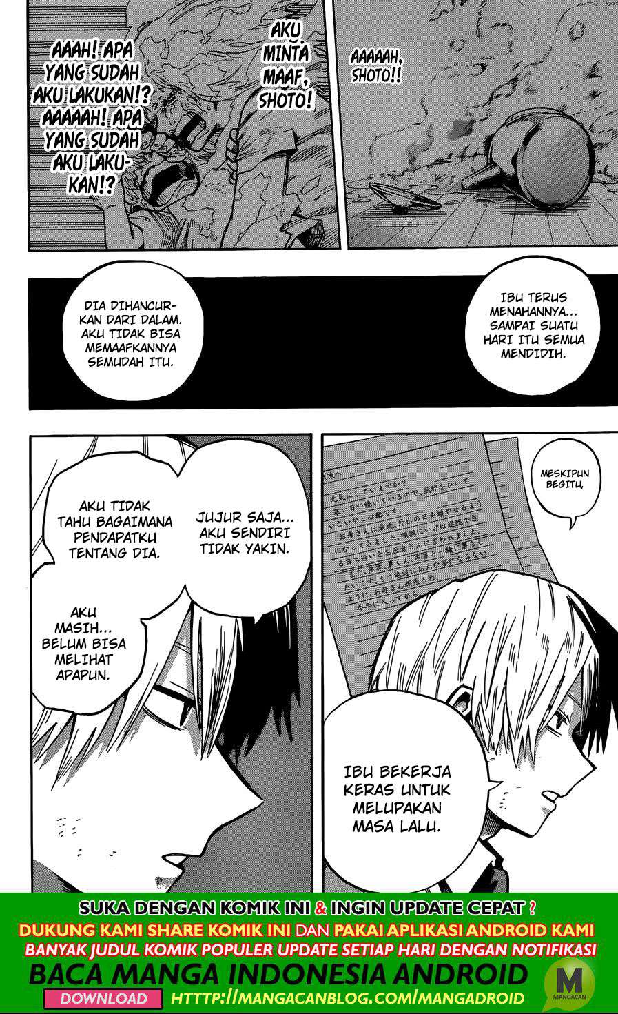 Boku no Hero Academia Chapter 249 - halaman 12