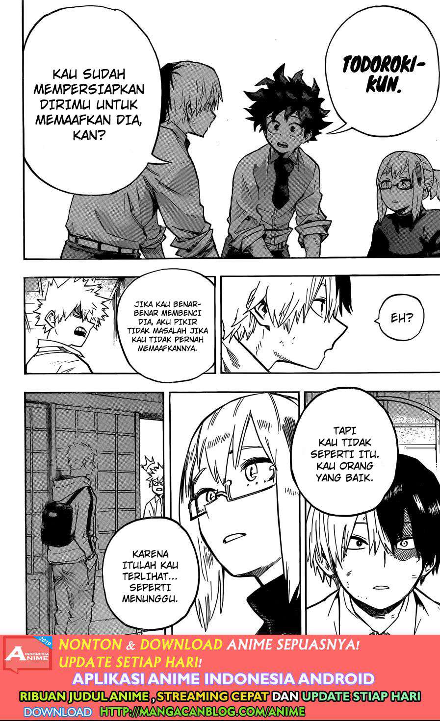 Boku no Hero Academia Chapter 249 - halaman 14