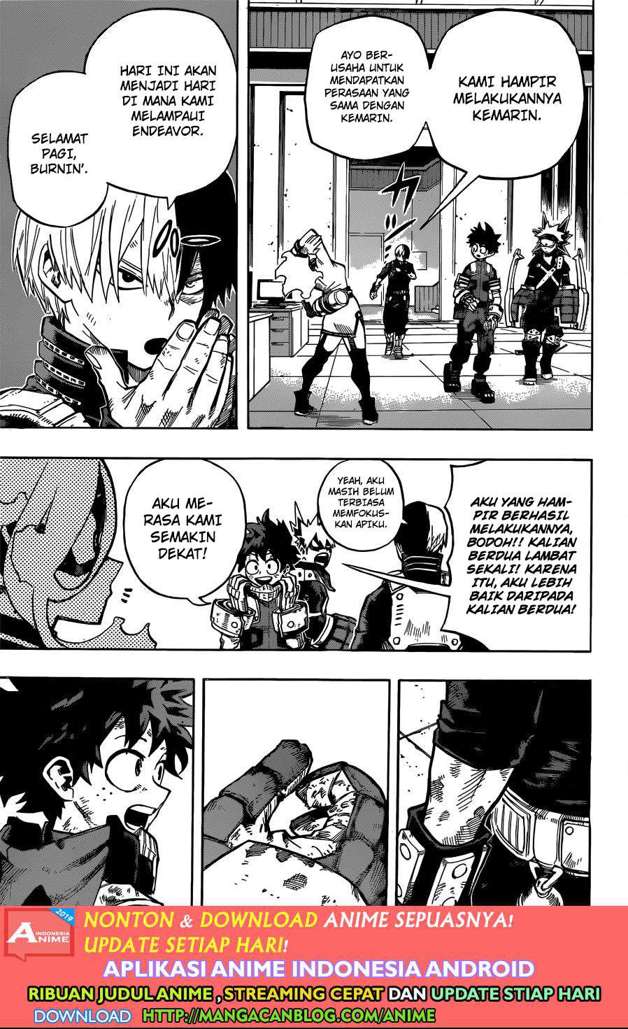Boku no Hero Academia Chapter 249 - halaman 3