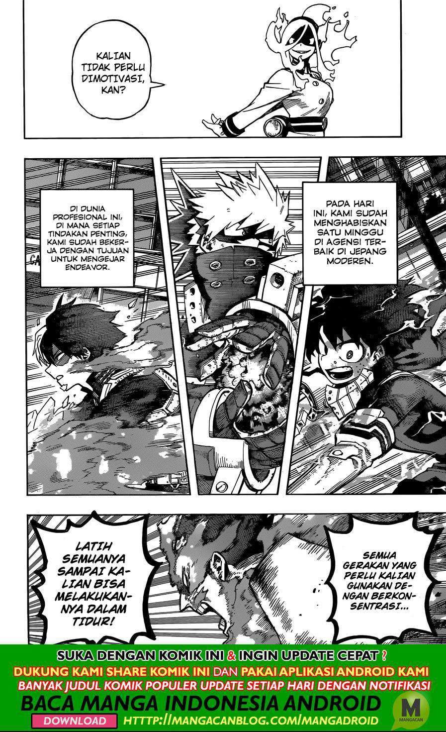 Boku no Hero Academia Chapter 249 - halaman 4