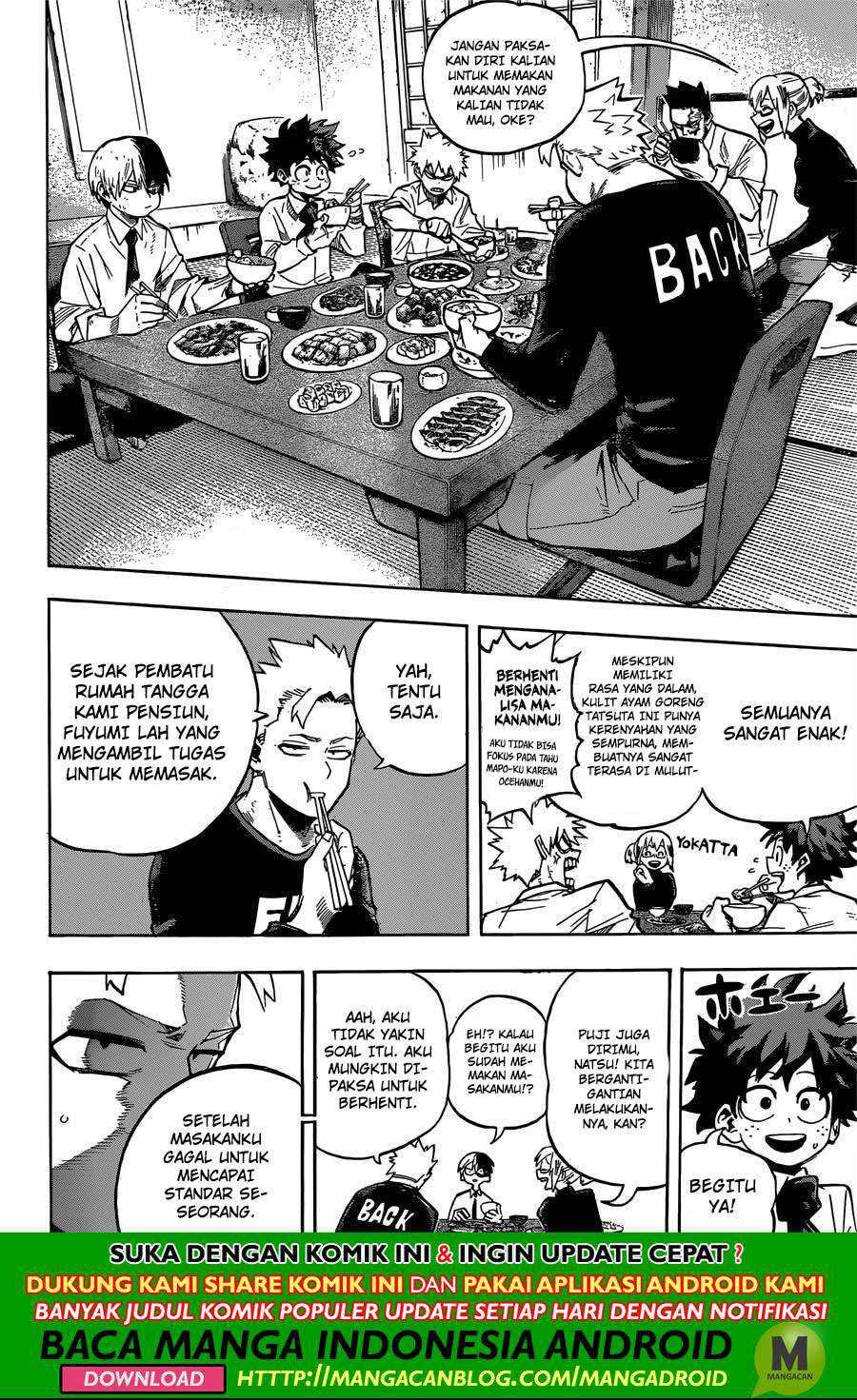 Boku no Hero Academia Chapter 249 - halaman 8