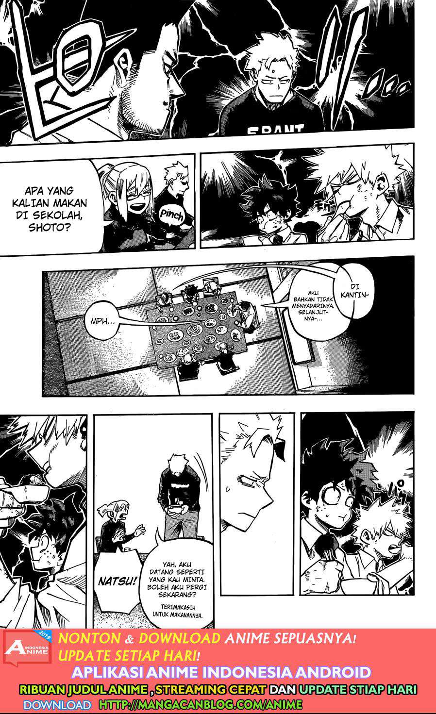 Boku no Hero Academia Chapter 249 - halaman 9