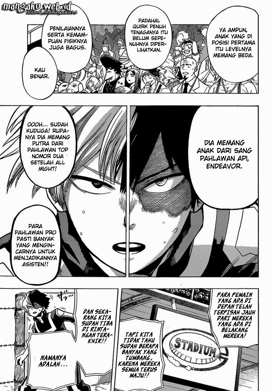 Boku no Hero Academia Chapter 25 - halaman 16
